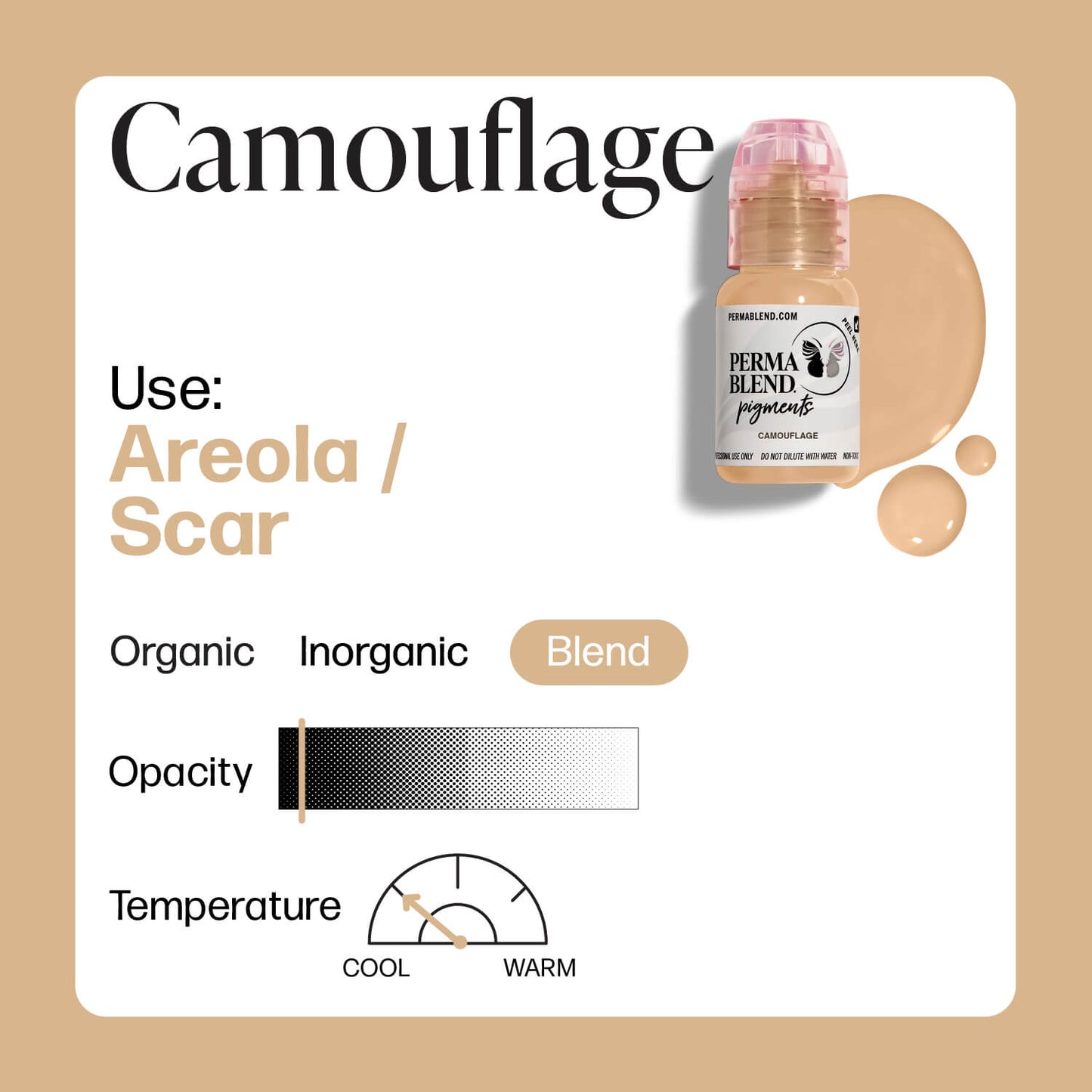 Perma Blend Camouflage Areola Scar Ink