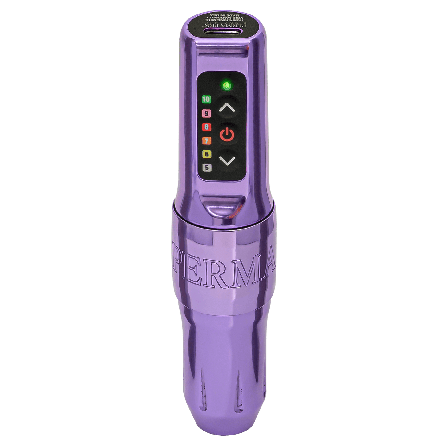 Perma Pen Signature Permanent Makeup Machine with two Batteries — 2.7mm Lavender