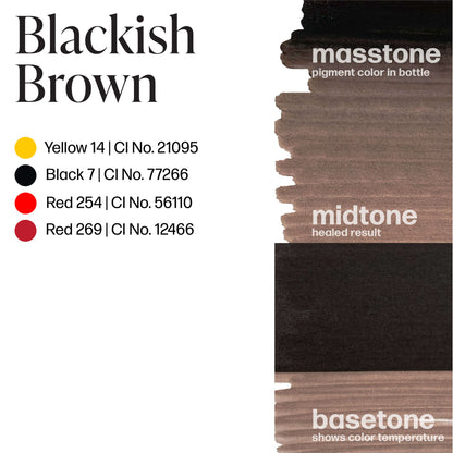 Perma Blend Blackish Brown Masstone Midtone Basetone