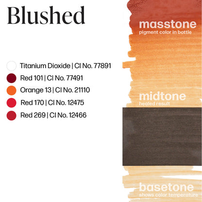 Perma Blend Blushed Lip Ink Masstone Midtone Basetone