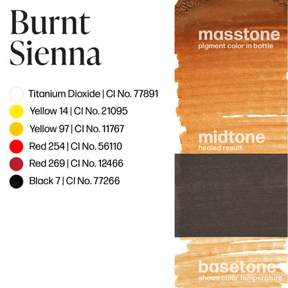 Perma Blend Burnt Sienna Brow Ink Masstone Midtone Basetone