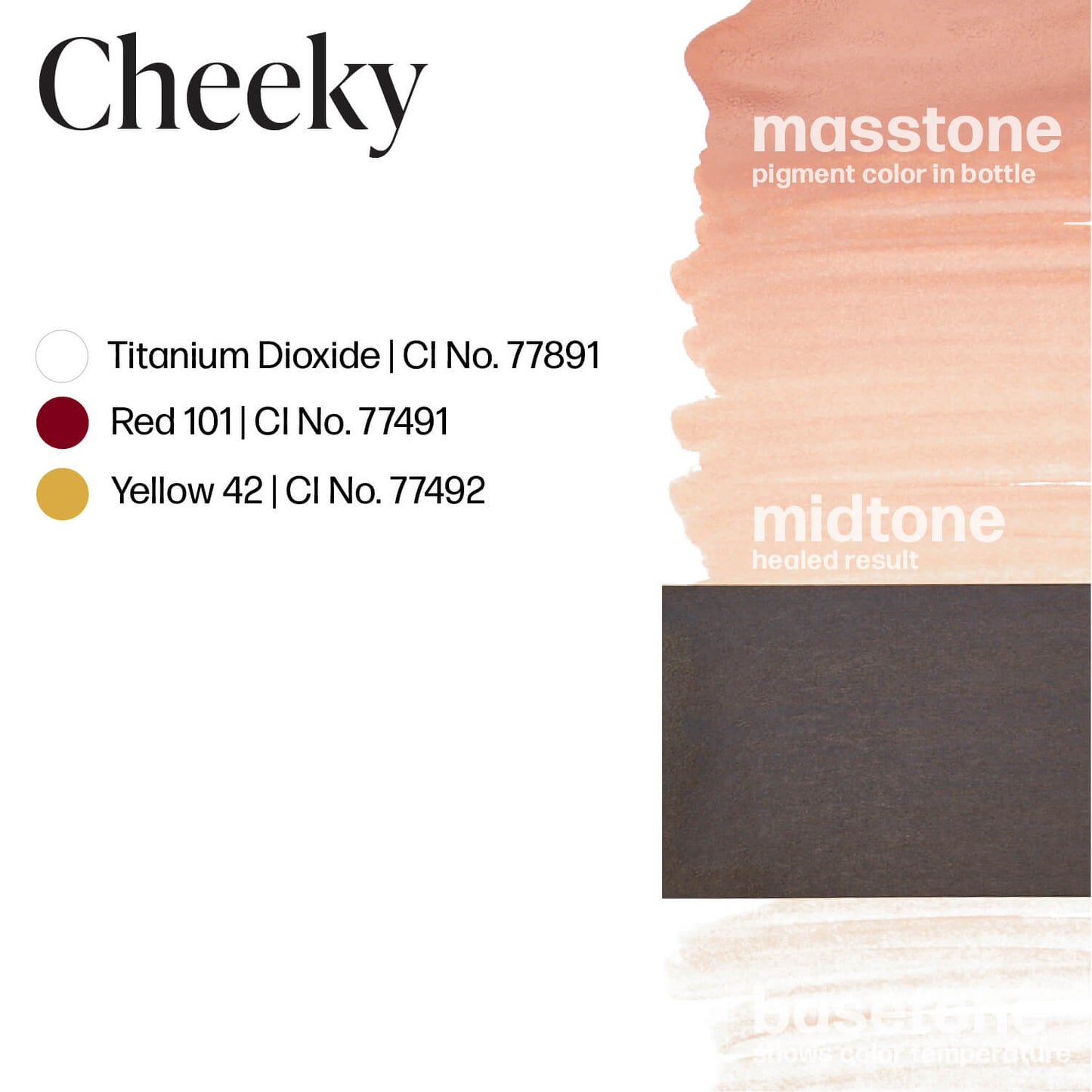 Perma Blend Cheeky Lip Blush Ink Masstone Midtone Basetone