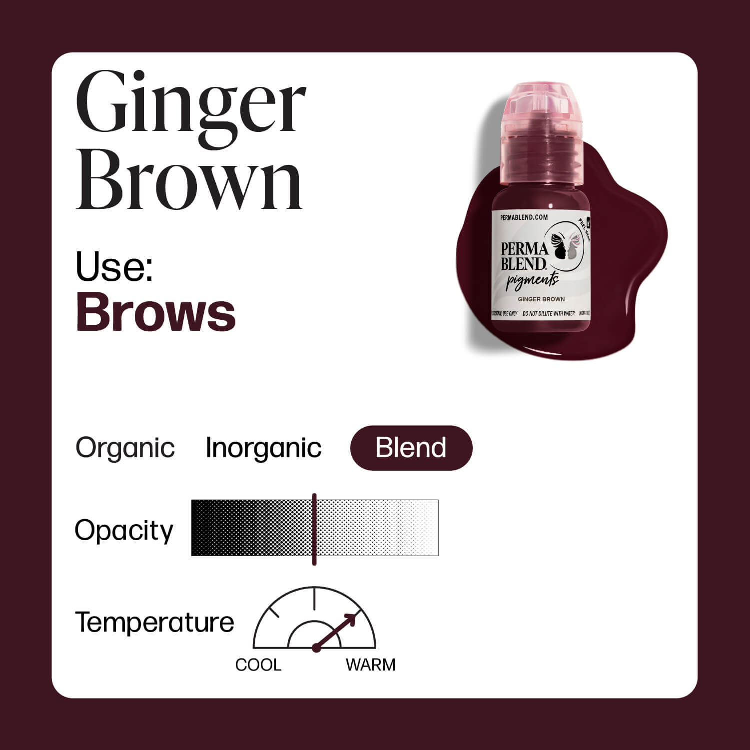 Perma Blend Ginger Brown Brow Ink