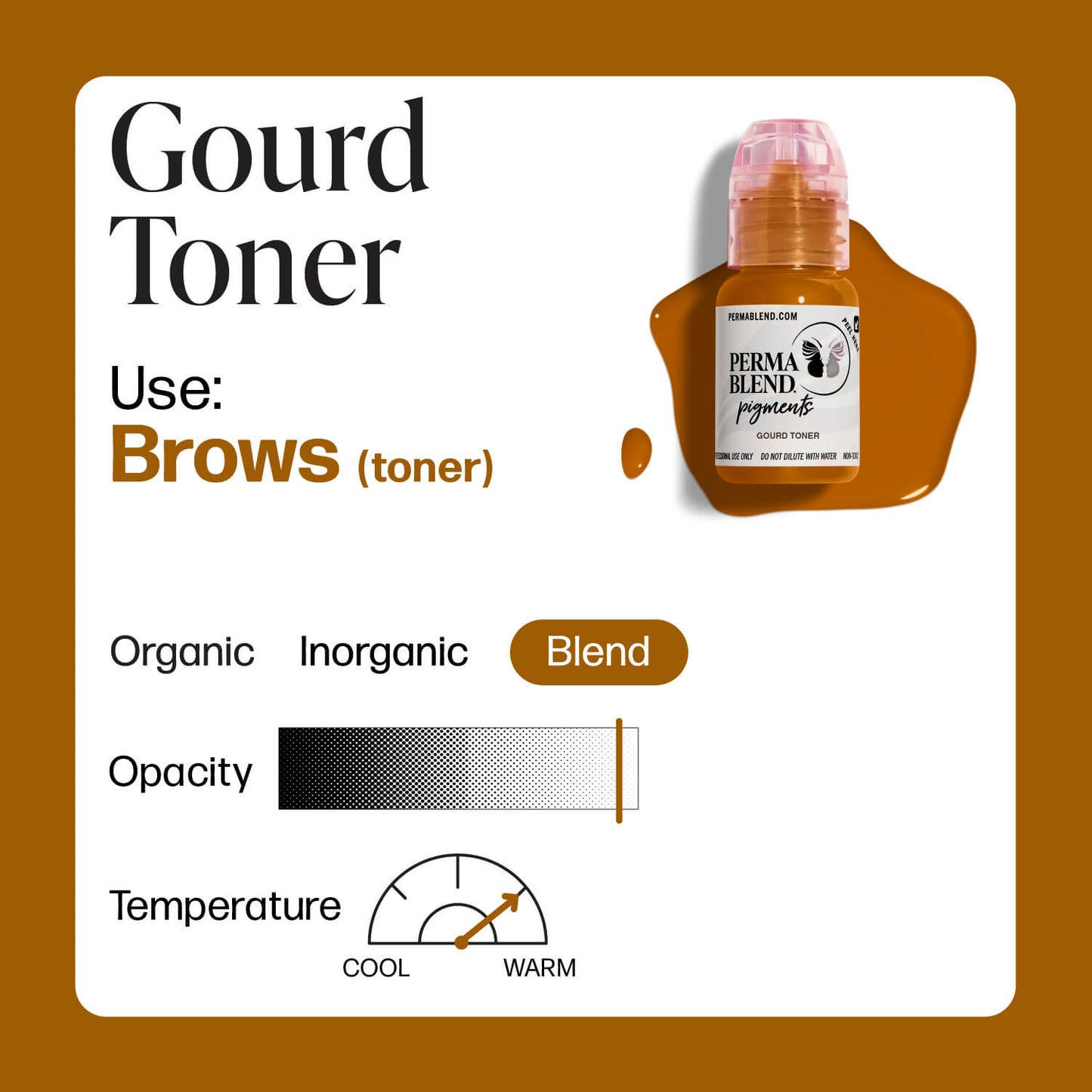 Perma Blend Gourd Toner Brow Ink
