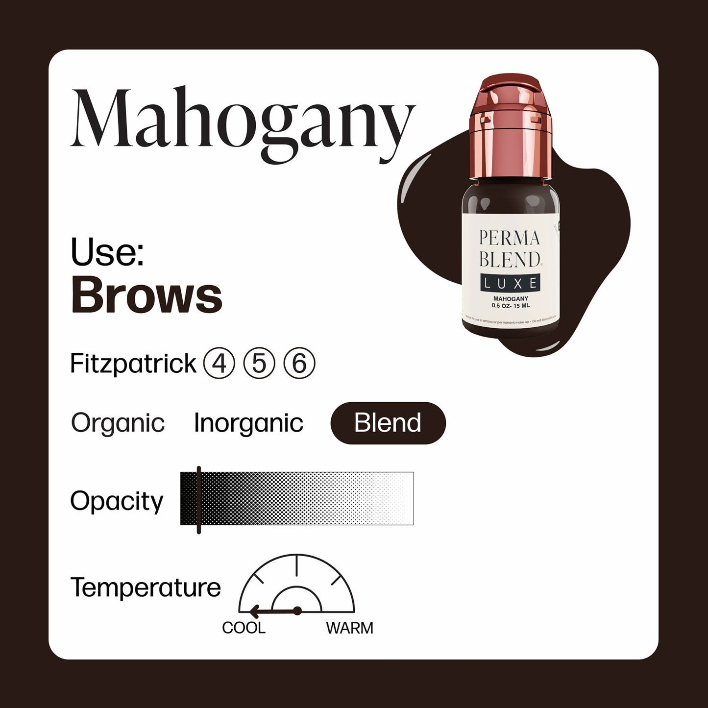 Perma Blend LUXE Mahogany Brow Ink
