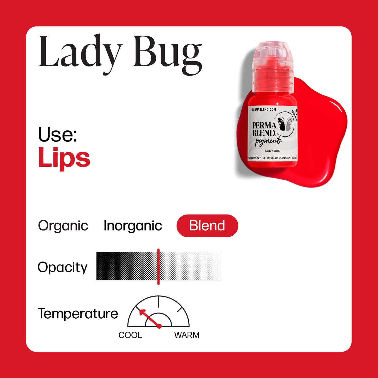 Perma Blend Lady Bug Lip Blush Ink
