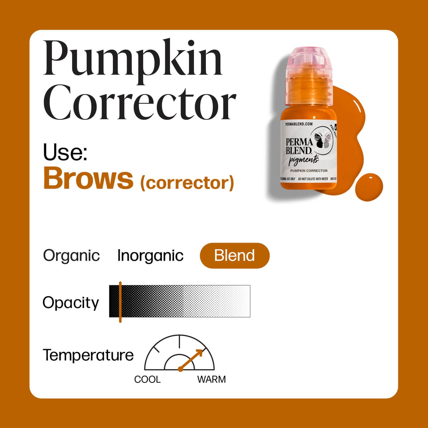 Perma Blend Pumpkin Corrector Brow Ink