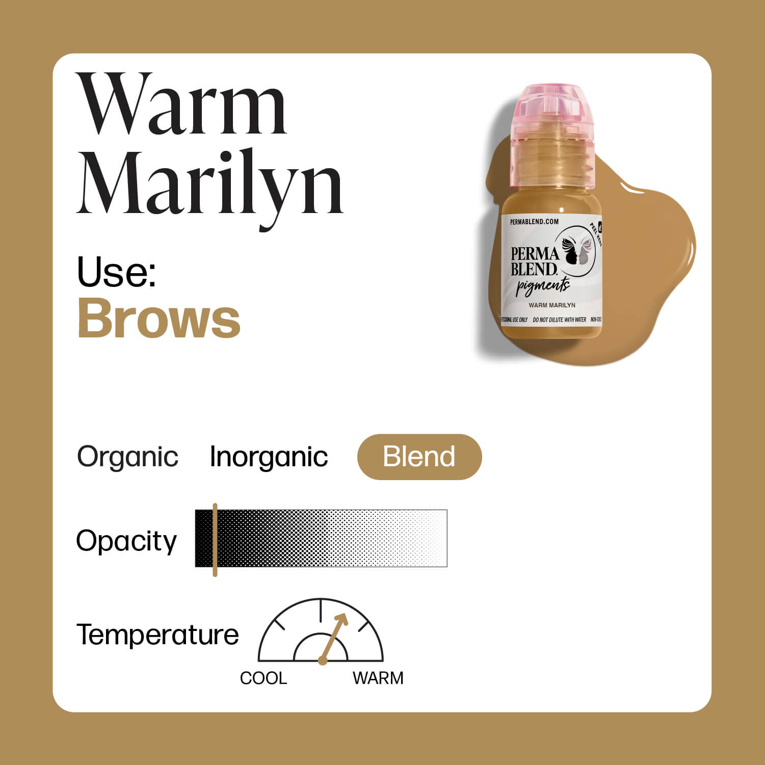 Perma Blend Warm Marilyn Brow Ink